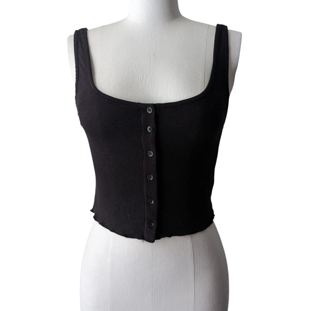 Alice + Olivia rib knit tank top